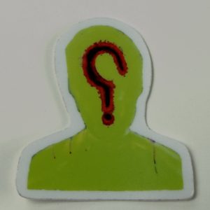 is it ok that I don't remember who I am? sticker